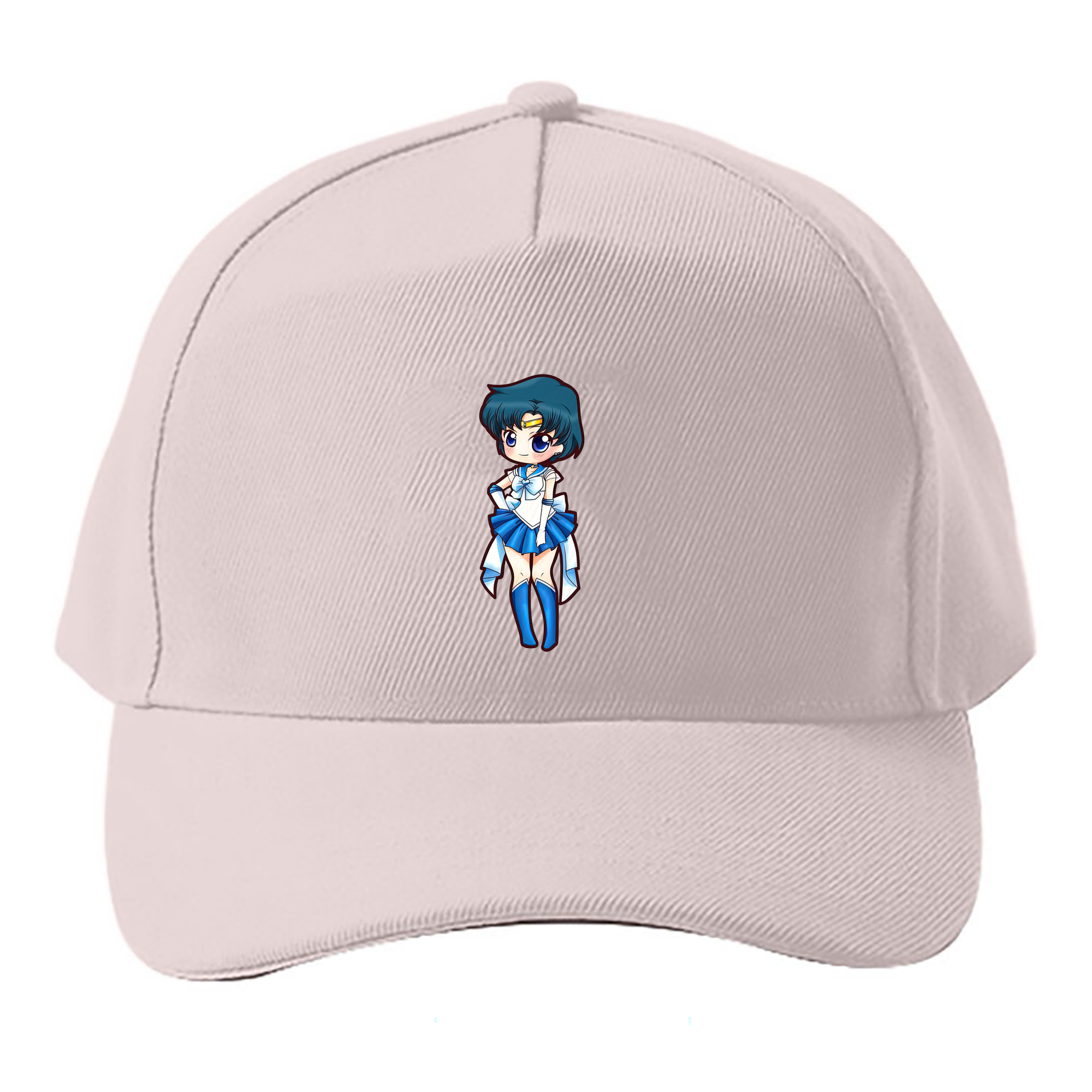 （画像用） 美少女戦士セーラームーン 水野 亜美 みずの あみ Sailor Moon Mizuno Ami ベースボールキャップ 綿100％ 男女兼用 帽子 スポーツ